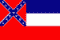 Free USA State Flag graphics for State of Mississippi