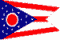 Free USA State Flag graphics for State of Ohio